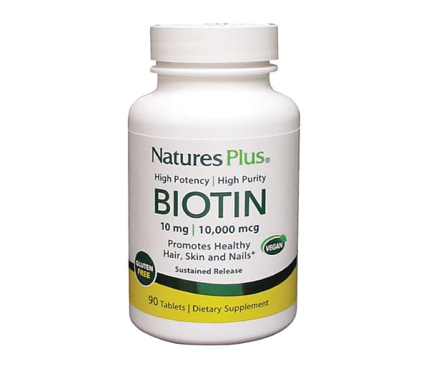 รีวิวอาหารเสริมไบโอติน Nature's Plus Biotin