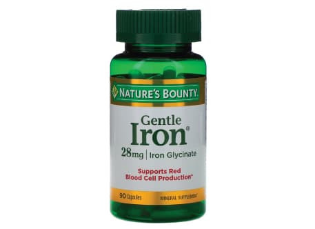 อาหารเสริมบำรุงเลือด Nature's Bounty Gentle Iron